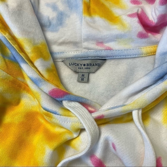 Lucky Brand | Tie Dye Oversized  Hoodie Size Medium - Picture 8 of 8